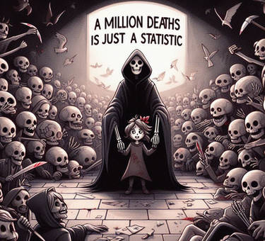 Un milione di morti è solo una statistica