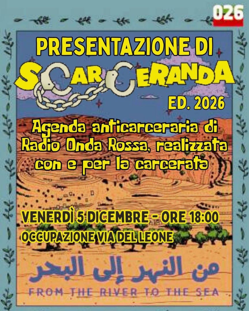 Presentazione di Scarceranda a Firenze