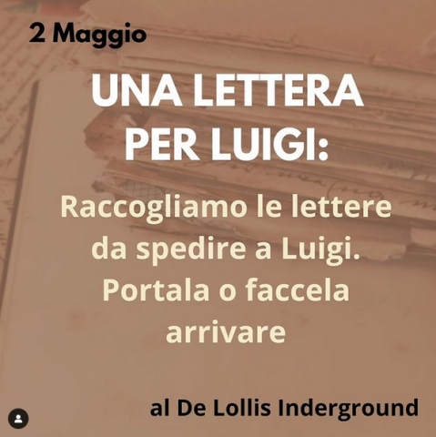 Raccolta lettere per Luigi 
