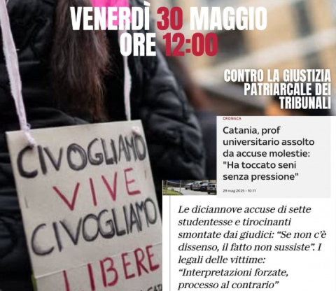 Grafica per l'indizione del presidio