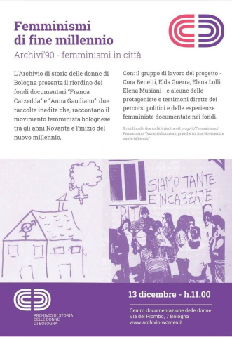 Locandina dell'iniziativa