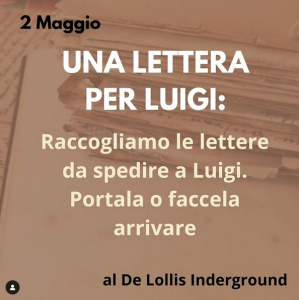 Raccolta lettere per Luigi 