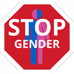 Logo dei movimenti no gender ultracattolici