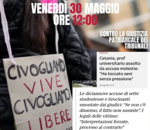Grafica per l'indizione del presidio