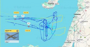 tracciati aerei nel mediterraneo (da antoniomazzeoblog.blogspot.com)