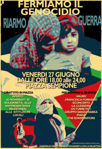 Locandina dell'iniziativa