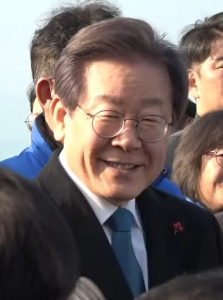 Foto del neopresidente sudcoreano Lee Jae Myung