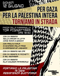 Per Gaza. Per la Palestina intera