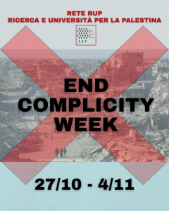 Locandina end complicity week