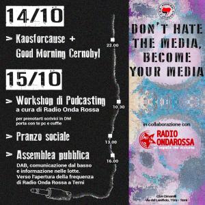 Locandina DAB a Terni