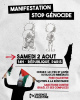 manifesto manifestazione per la palestina a parigi 