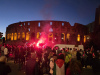Immagine della manifestazione al Colosseo
