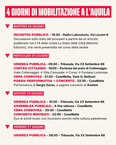 Programma 4 giorni a L'Aquila