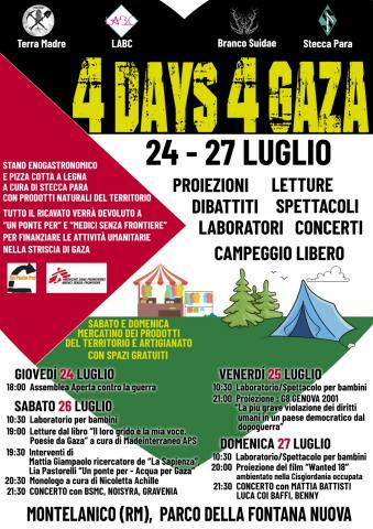 Locandina dell'iniziativa