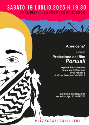 Per non dimentiCarlo programma di sabato 19 luglio