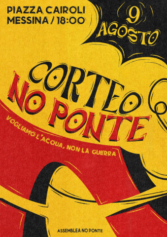 manifesto corteo 9 agosto
