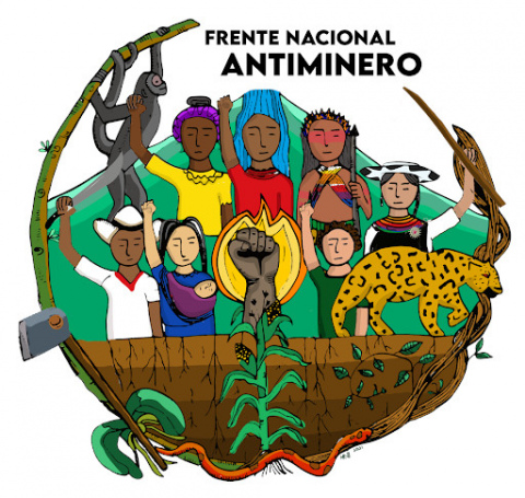 Logo del frente nacional antiminero