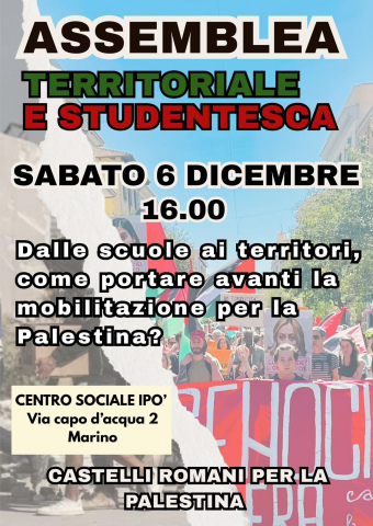 Locandina dell'iniziativa