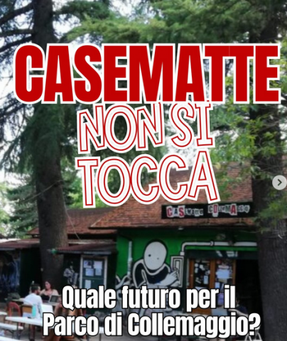 Casematte rischio sgombero 