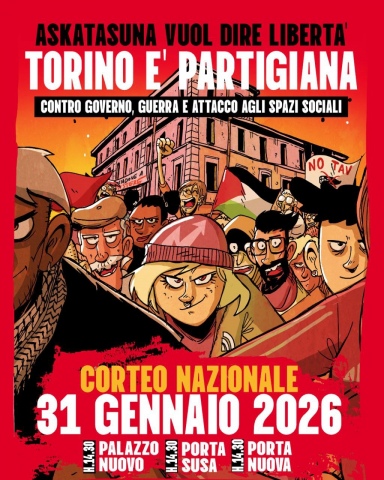 Locandina Torino è partigiana