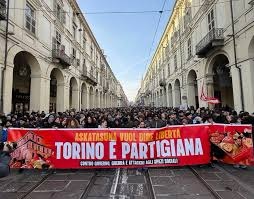 Striscione corteo 31 gennaio