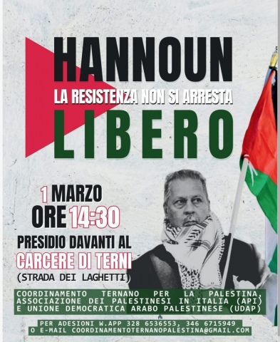 Locandina mobilitazione 1 marzo