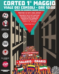 Corteo 1 Maggio da via dei Consoli