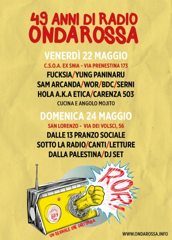 manifesto della festa