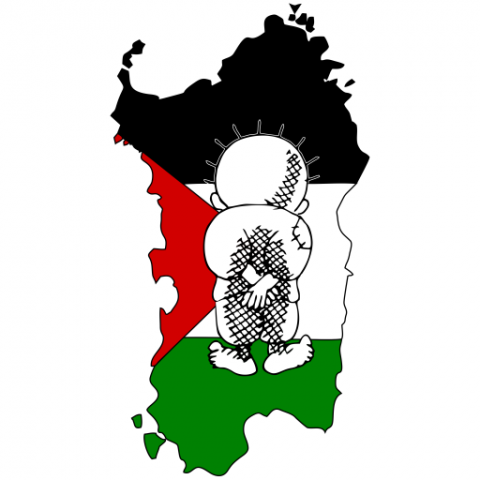 Logo Associazione Amicizia Sardegna Palestina