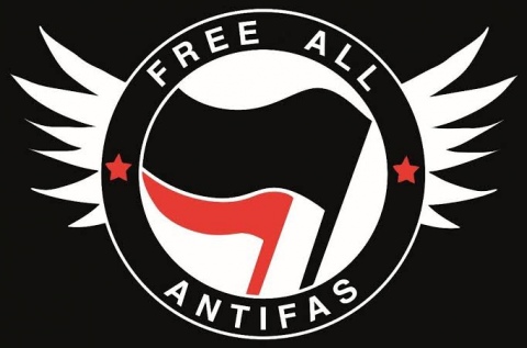 free all antifas simbolo