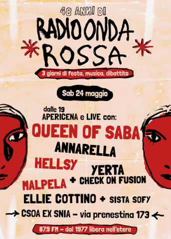 24 maggio Concerto Queen Of Sabah