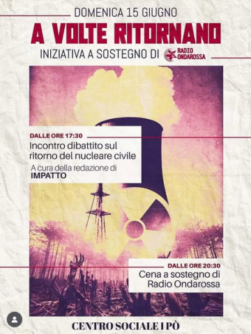 Locandina dell'iniziativa a Marino