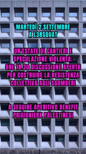 La locandina dell'iniziativa