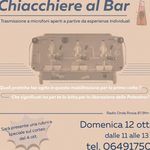 Chiacchiere al bar
