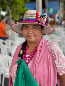 Lourdes Huanca, leader indigena del Perù