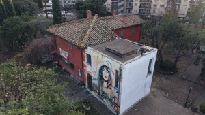 Foto dall'alto di Casale Garibaldi