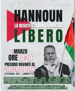 Locandina mobilitazione 1 marzo