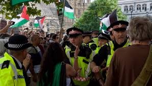 mobilitazioni a Londra in sostegno di Palestine Action