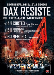 Dax resiste manifesto
