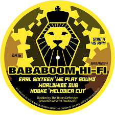 Copertina "We paly sound" by Earl Sixteen