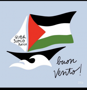 Buon vento alla Global Sumud Flottila