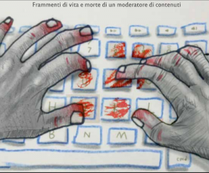Copertina della fanzine Lavorare per la macchina