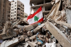 bombardamenti a Dahyie, periferia sud di Beirut