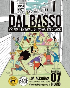 Locandina "Yoga dal basso"