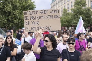 Brigata transfemminista all'internationalist queer pride di Berlino