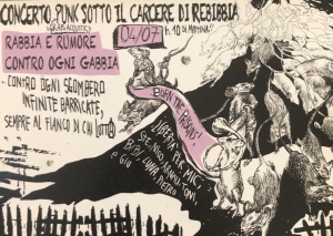flyer iniziativa Rebibbia