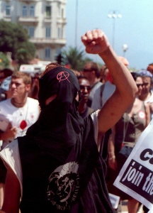 Manifestante a Genova (2001)