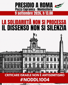 Locandina dell'iniziativa