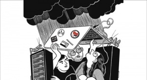 persone si proteggono dalla tempesta con strumenti digitali autogestiti