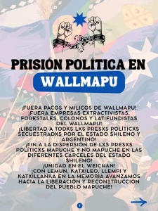 la prigione politica in Wallmapu